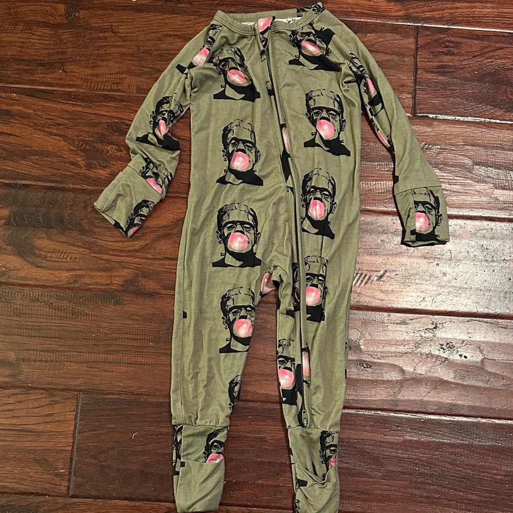 Velveteen by Bunny Knots Bamboo Halloween Footie Pajamas
